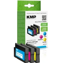 Μελάνι Συμβατό KMP HP NR.951XL Multipack 3x1500 S. H101V refilled