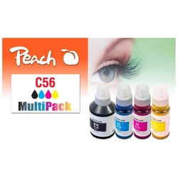 Μελάνι Συμβατό Peach Canon GI-56 MultiPack remanufactured