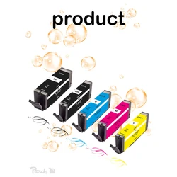 Μελάνι Συμβατό Peach Canon PGI-550/CLI-551 MultiPack REM,KOM