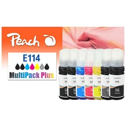Μελάνι Συμβατό Peach Epson CISS 114 MutliPack Plus remanufactured