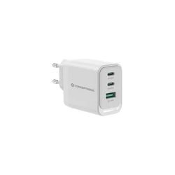 Φορτιστής Πρίζας Conceptronic 3Port 65W,2xUSB-C,1xUSB-A White