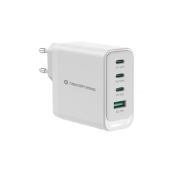 Φορτιστής Πρίζας Conceptronic 4Port 100W,3xUSB-C,1xUSB-A White