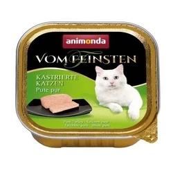 Υγρή Τροφή Γάτας Animonda Vom Feinsten KASTRIERTE KATZEN wet for neutered Turkey 100 g