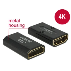 Αντάπτορας Delock HDMI/HDMI Black