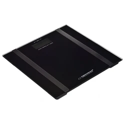 Ζυγαριά Μπάνιου Esperanza EBS018K Electronic Rectangle Black