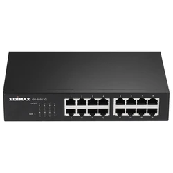 Network Switch Edimax GS-1016 V2 Managed Gigabit Ethernet (10/100/1000) Black