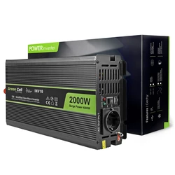 Inverter Αυτοκινήτου Green Cell INV10 Auto 2000 W Black