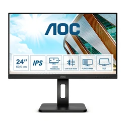 Monitor 23.8" AOC Q24P2Q LED 60.5cm 2560 x 1440 pixels Quad HD Black