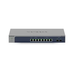 Network Switch Netgear 8-Port Multi-Gigabit/10g Ethernet Ultra60 PoE++ Smart Managed Pro with 2 SFP+ Ports (MS510TXUP)