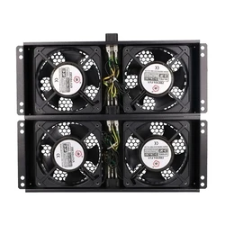 Fan Για Καμπίνα Δικτύου Extralink for standing cabinet 4x 230V