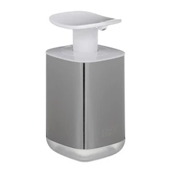 Soap Dispenser Κουζίνας Joseph Joseph Presto Steel 0.35 L Stainless steel, White