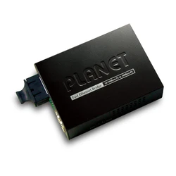 Media Converter Planet FT-802,100 Mbit/s 1310 nm Multi-mode, Single-mode Black