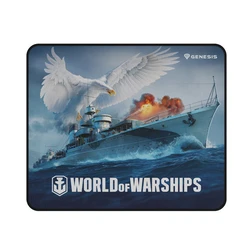 Mousepad Genesis Carbon 500 M World of Warships B yskawica 300x250mm