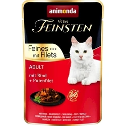 Υγρή Τροφή Γάτας Animonda vom Feinsten Beef, turkey fillet 85 g