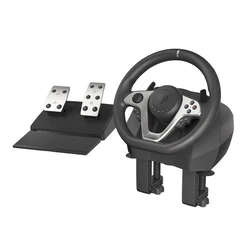 Τιμονιέρα Genesis SEABORG 400 Steering wheel + Pedals Nintendo Switch,PC,PlayStation 4,Playstation 3,Xbox 360,Xbox One USB Black