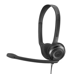 Multimedia Headsets Sennheiser PC 8 USB Multimedia Headsets Wired Headband Office/Call Centre USB Type-A Black