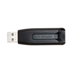 USB Flash 256GB Verbatim V3 Type-A 3.2 Gen 1 (3.1 Gen 1) Black