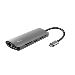 Docking Station Trust Dalyx Internal HDMI, RJ-45, USB 3.2 Gen 1 (3.1 Gen 1)