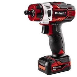 Δραπανοκατσάβιδο Einhell TE-CD 1 1400 RPM Keyless 1.16 kg Black, Red
