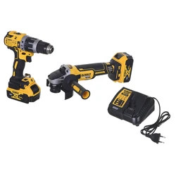 Σετ Εργαλείων Dewalt COMBO 18V DCD796, DCG405 + 2x5,0Ah DCK208