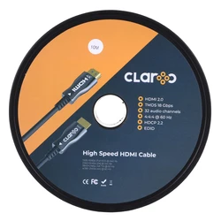 Καλώδιο HDMI Claroc FIBER OPTIC AOC 2.0, 4K, 10M