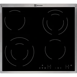 Κεραμική Εστία Electrolux EHF6342XOK Black Built-in Ceramic 4 zone(s)