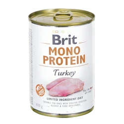 Υγρή Τροφή Σκύλων BRIT Mono Protein TURKEY 400g
