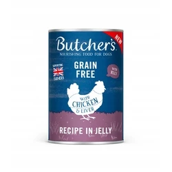 Υγρή Τροφή Σκύλων Butcher's Original Recipe in Jelly Pieces z chicken w jelly 400g