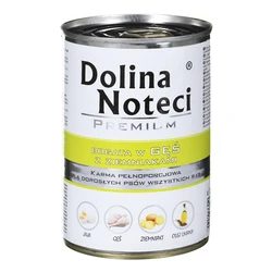Υγρή Τροφή Σκύλων Dolina Noteci Premium Rich in goose and potatoes 400 g