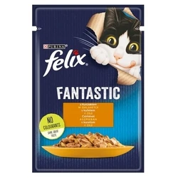 Υγρή Τροφή Γάτας FELIX Fantastic with chicken in jelly - 85g