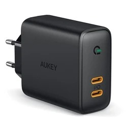 Φορτιστής Πρίζας Aukey PA-D2 36W Black Indoor