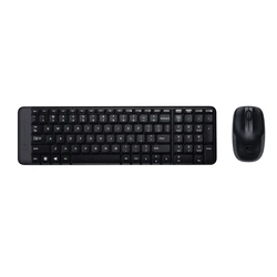 Σετ Πληκτρολόγιο Και Ποντίκι Ασύρματο Logitech G MK220 RF US International Black