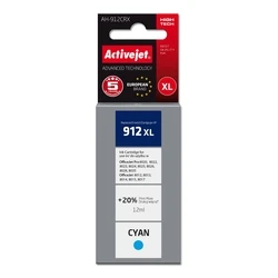 Μελάνι Συμβατό Activejet AH-912CRX HP 912XL 3YL81AE, Premium, 990 pages, blue