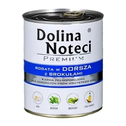 Υγρή Τροφή Σκύλων Dolina Noteci Premium Rich in cod and broccoli 800 g
