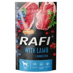 Υγρή Τροφή Σκύλων Dolina Noteci Rafi Lamb, blueberry, cranberry 500g