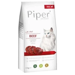 Ξηρά Τροφή Γάτας Dolina Noteci Piper Animals with beef 3 kg