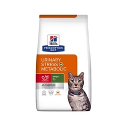 Ξηρά Τροφή Γάτας Hill's Feline c/d Urinary Stress + Metabolic 3 kg