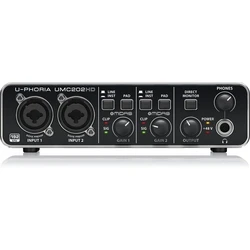 Επαγγελματική Κάρτα Ήχου Behringer UMC202HD recording audio interface