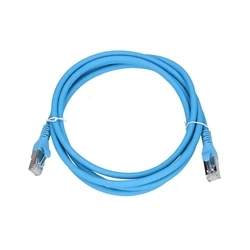 Καλώδιο Δικτύου Extralink EX.6563 Blue 2 m Cat6a SF/UTP (S-FTP)