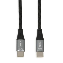 Καλώδιo USB iBox IKUTC USB-C 60W 2m Black