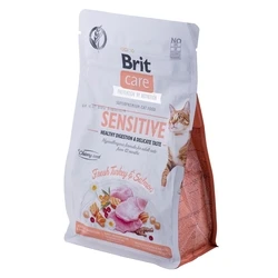 Ξηρά Τροφή Γάτας Brit Care Grain-Free Sensitive Turkey&Salmon - 400 g
