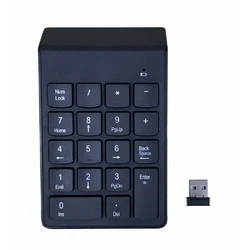 Πληκτρολόγιο Ασύρματο Gembird KPD-W-02 numeric keypad Bluetooth Black