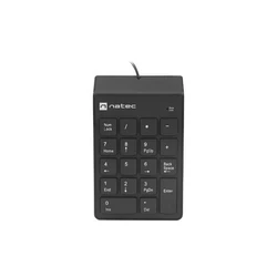 Πληκτρολόγιο Ενσύρματο Natec numeric GOBY 2 USB BLACK