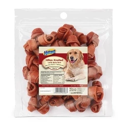 Σνακ Σκύλων Hilton Knotted Lamb Bone 6 cm - dog chew - 500g