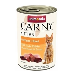 Υγρή Τροφή Γάτας Animonda Carny Kitten Beef with poultry 400g