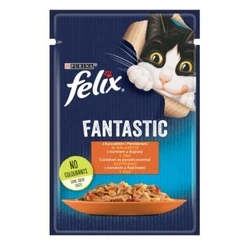 Υγρή Τροφή Γάτας Felix Fanstastic Chicken, Tomato 85 g