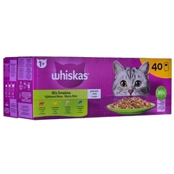 Υγρή Τροφή Γάτας Whiskas Mix Favourites in jelly 40x85 g