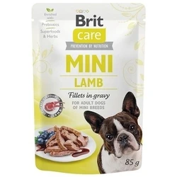 Υγρή Τροφή Σκύλων Brit Care Mini Lamb 85 g