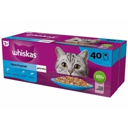 Υγρή Τροφή Γάτας Whiskas Fish Favourites in jelly 40x85 g