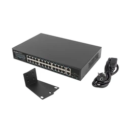 Network Switch Lanberg RSGE-24P-2GE-2S-250 Unmanaged